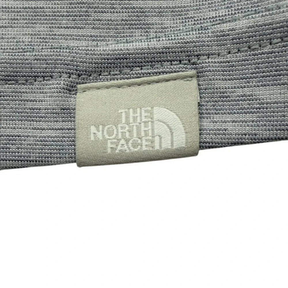 The North Face‎ Womens FlashDry V Neck Short Sleeve Athletic T Shirt Gray S P - Picture 4 of 8
